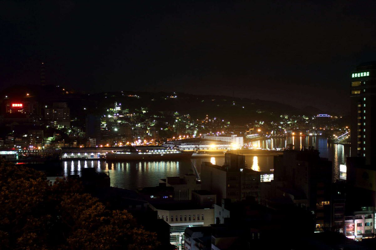 基隆の夜景