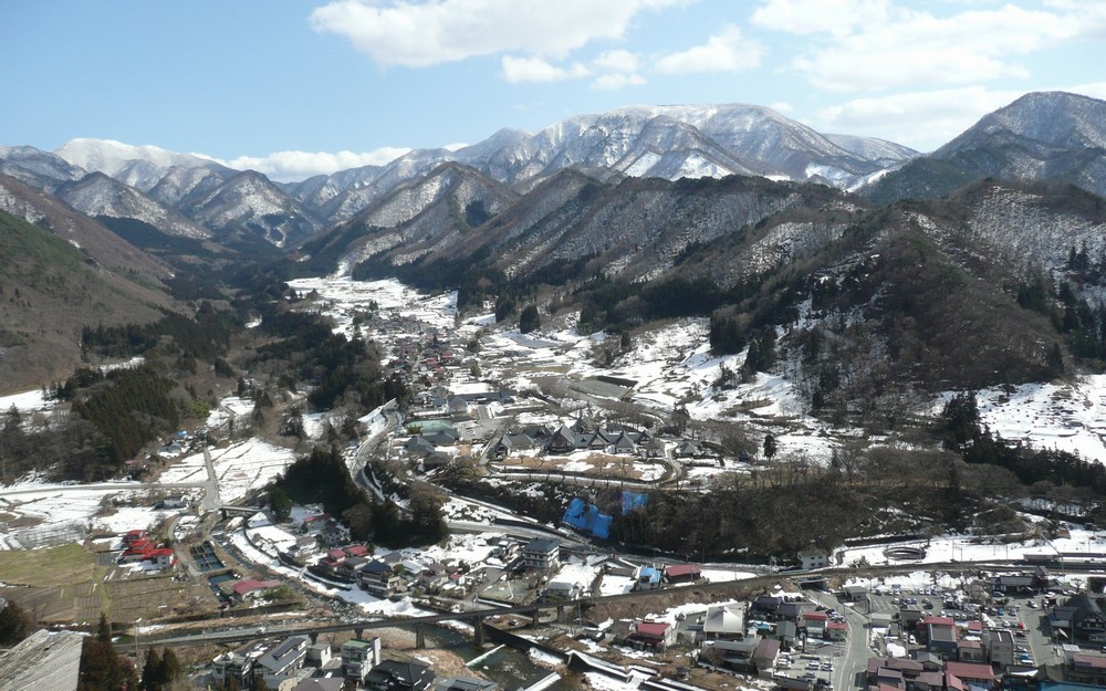 五大堂からの景色