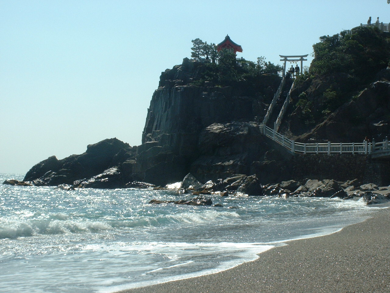 海津見神社遠景