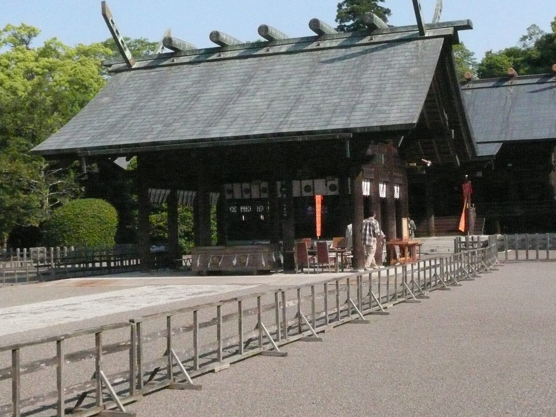 宮崎神宮の拝所