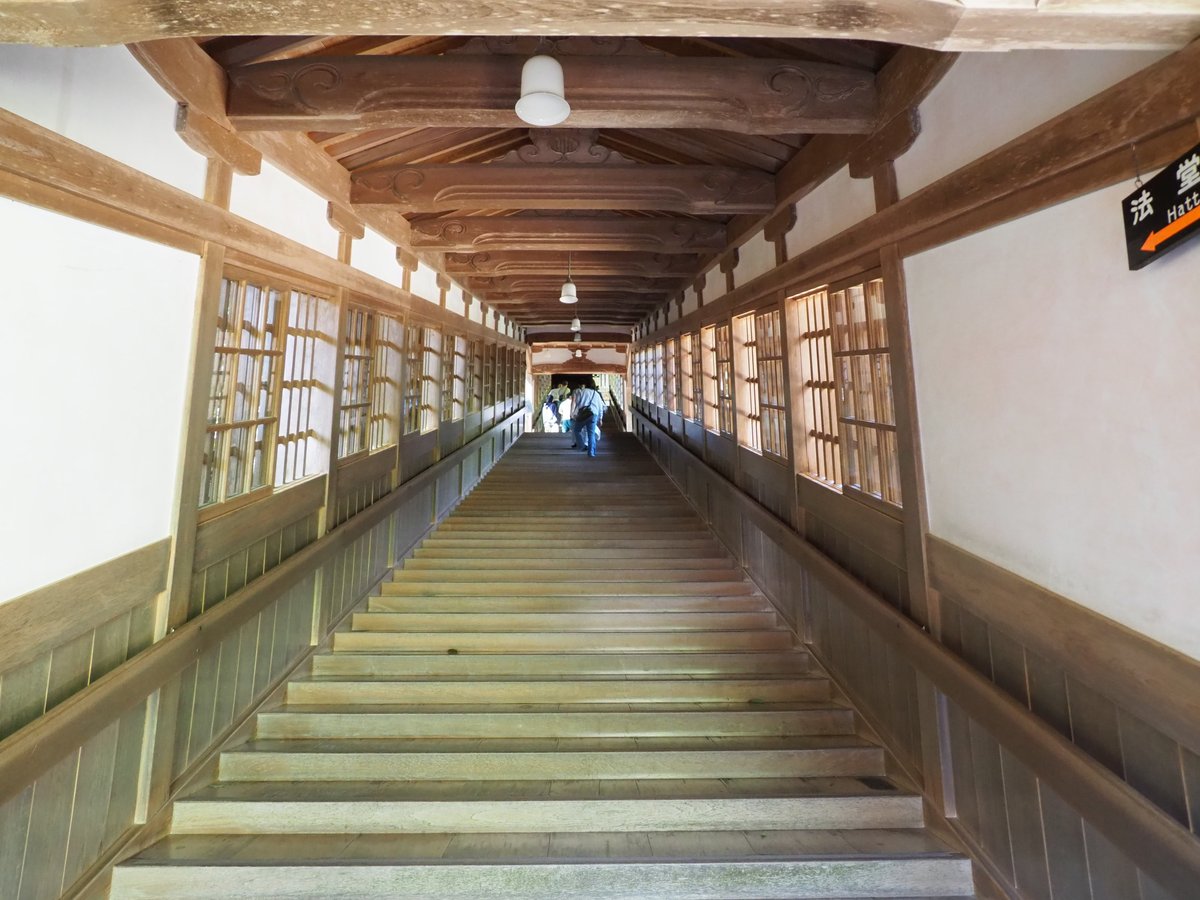 Kairō covered walkways at Eiheiji