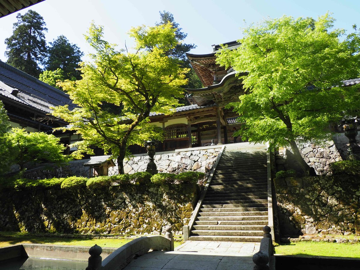 Stone steps at Eiheiji