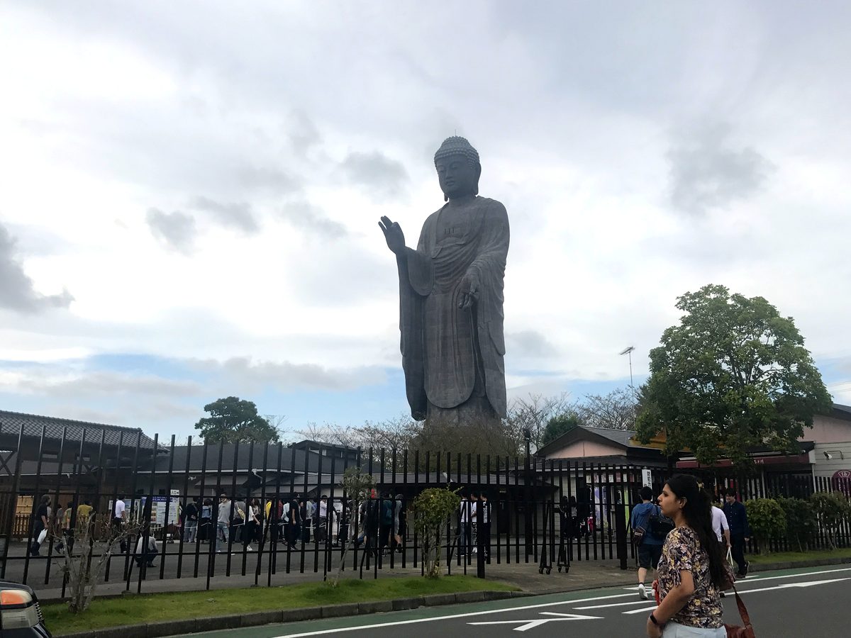 牛久の大仏遠景