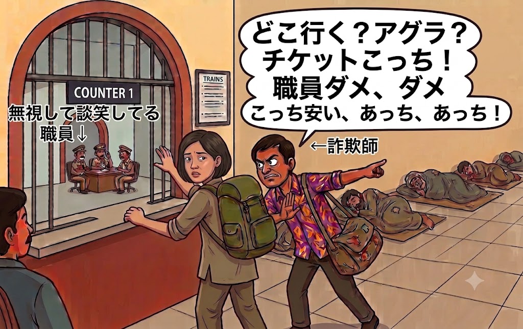 デリーの窓口
